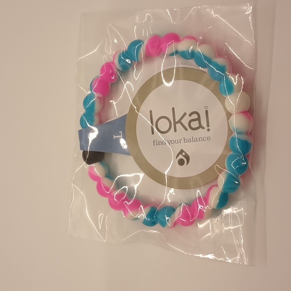 Lokai - NWT Classic Lokai Balance Silicone Bracelet Slide On Size L / M - Picture 6 of 16